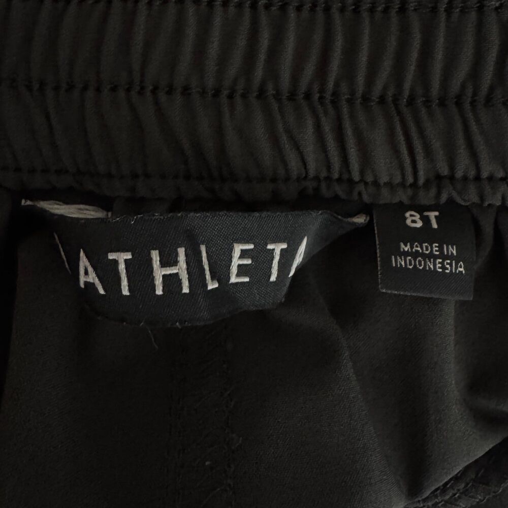 Athleta Women's Black Joggers - Picture 3 of 7